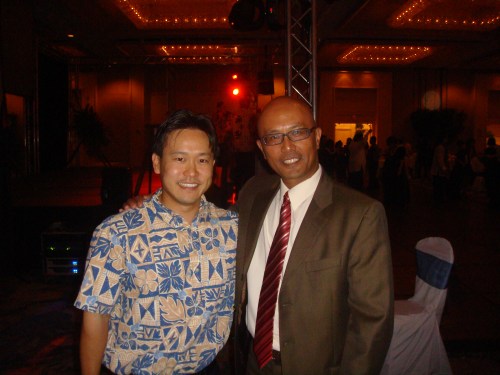 Rep. Jon Riki Karamatsu and Sen. Will Espero