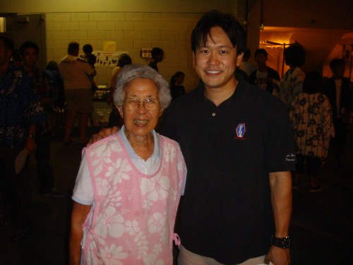 My late granma Bessie Karamatsu's friend at Jodo Shu.