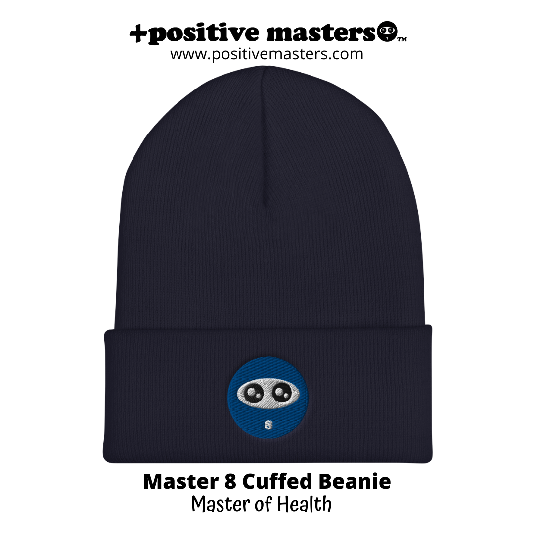 Navy Master 8 Cuffed Beanie