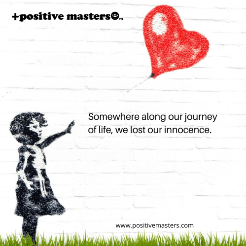 Somewhere along our journey of life, we lost our innocence. If you can see the innocent child in the person who is hurting your feelings, you'll be more willing to forgive that person, like you would a child.