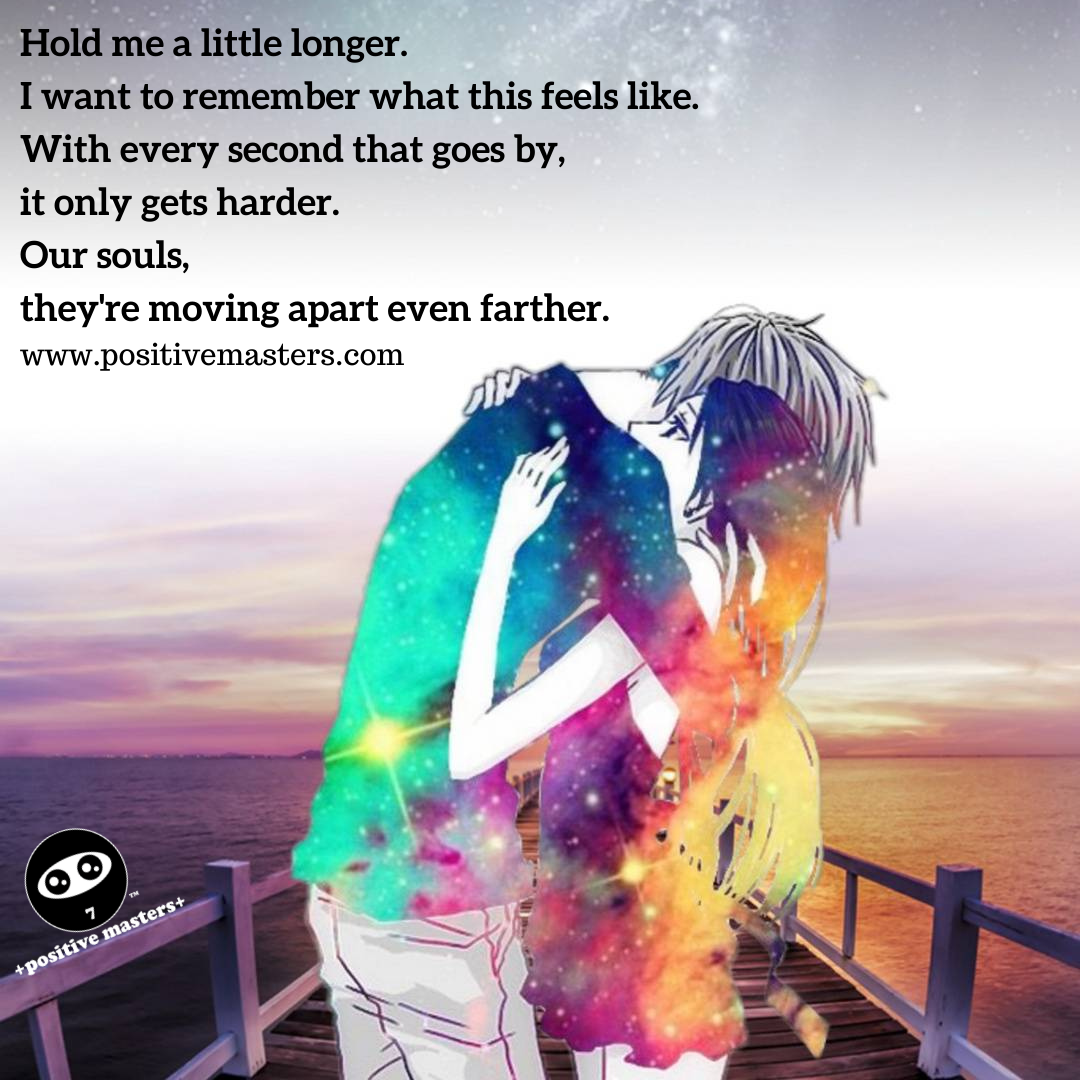 Hold me a little longer.⁠ ⁠I want to remember what this feels like.⁠