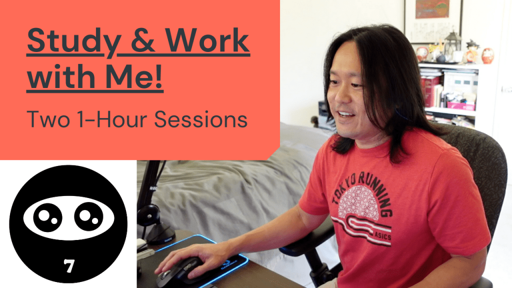 8: Positive Masters - Study & Work with Me. Cinematic Music. Two 1-Hour Pomodoros.